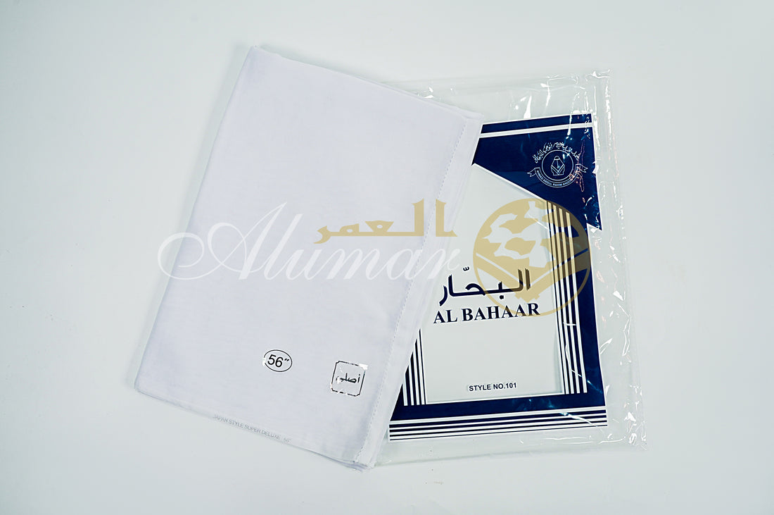 Introducing the Al Bahaar Super Voile: The Best Plain White Ghutra