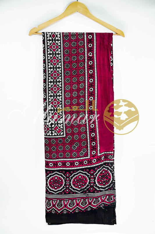 Ajrak traditional shawl