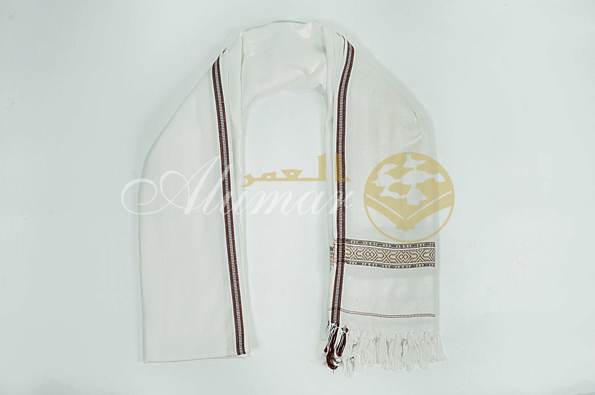 White woolen like premium shawl